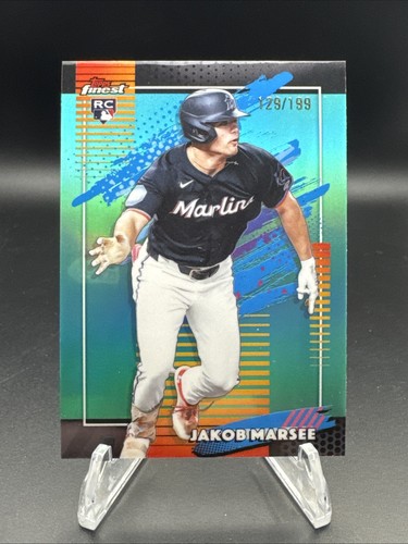 2026 topps finest jakob marsee - finest,