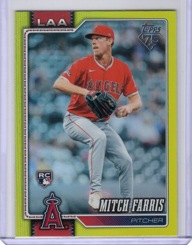 2026 topps mitch farris - mitch, #609