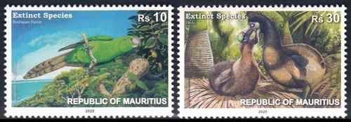 Mauritius 2025 volatili specie - 2025,