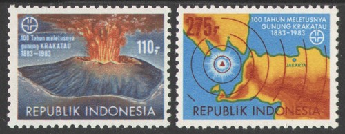 Indonesia 1983 commemorazione - indonesia,
