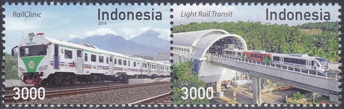 Treni indonesia emissione - treni,