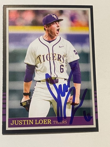Biglietto firmato lsu tigers - lsu,