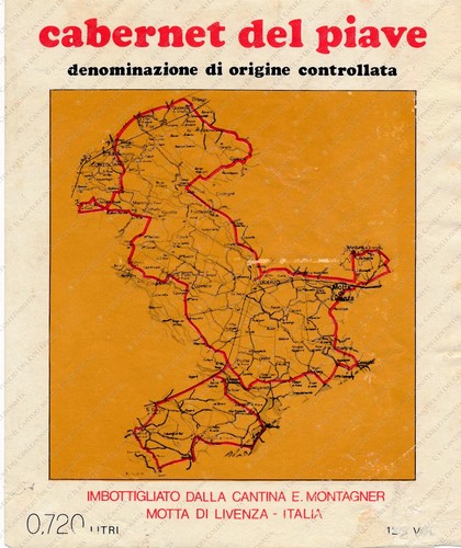 Cabernet del piave - del, cantina
