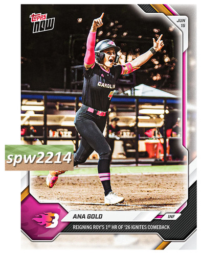 Ana gold 2026 - ana, topps