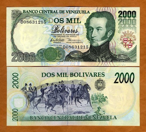 Venezuela 2000 bolivares - venezuela,,