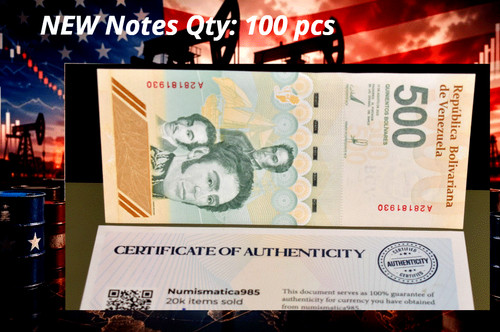 Venezuela 500 digitali 100 - digitali,
