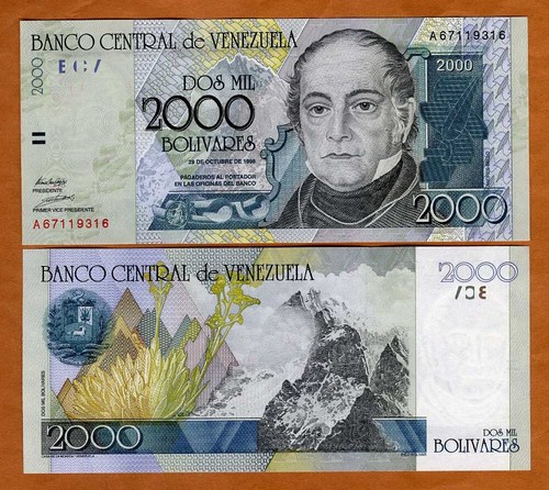 Venezuela 2000 bolivares - venezuela,,