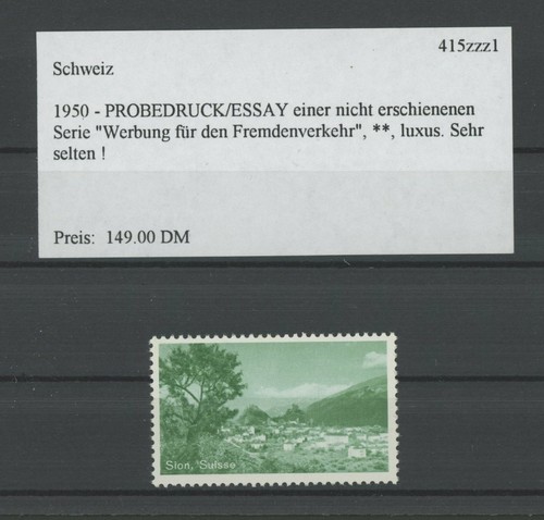 Svizzera esemplare 1950 saggio - esemplare,