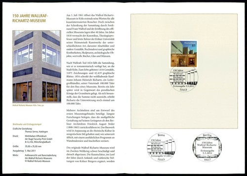 Folder postale tedesco 2011 - postale, 2011/16