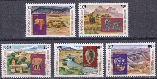 Etiopia 1977 archeologia - 1977,,
